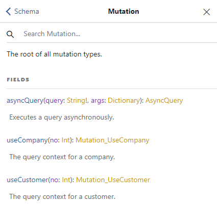 The mutation type