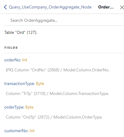 System table