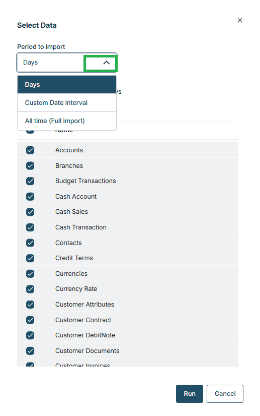 select endpoint
