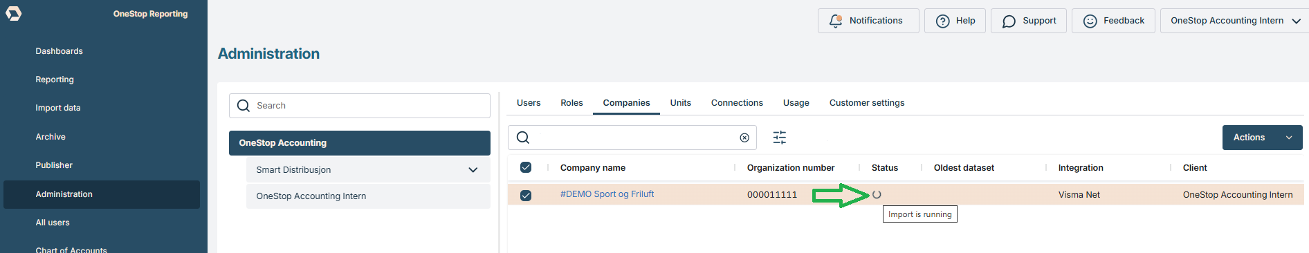 Select company